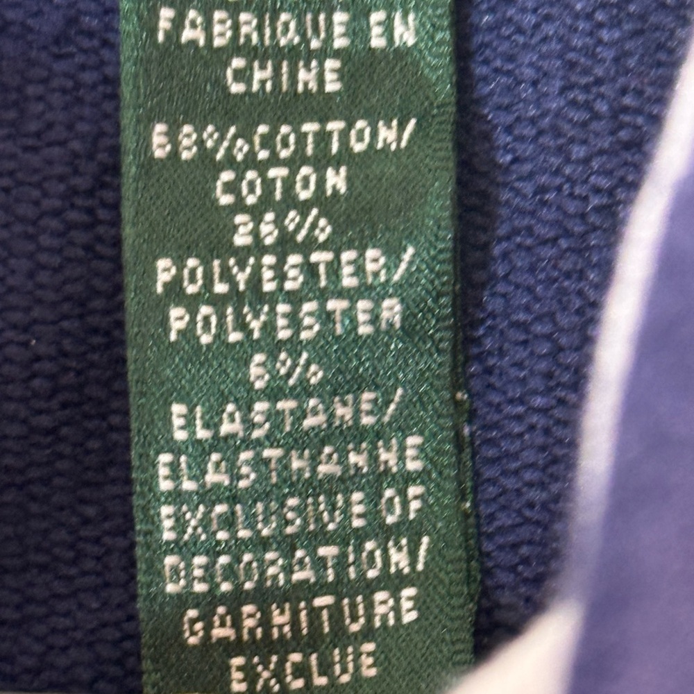 Lauren Ralph Lauren Activewear Blue, White and Pink Zip-up Jacket Size 1X - Picture 6 of 11